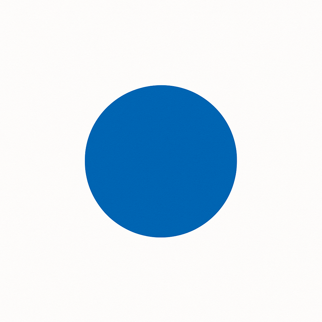 Blue Dot Protest Sign from 8647 NOW
