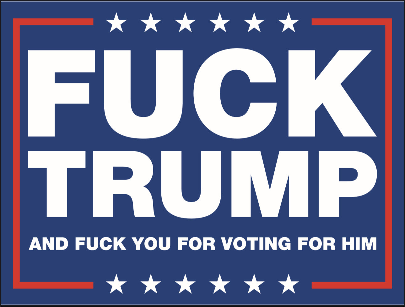 FDT Protest Sign from 8647 NOW