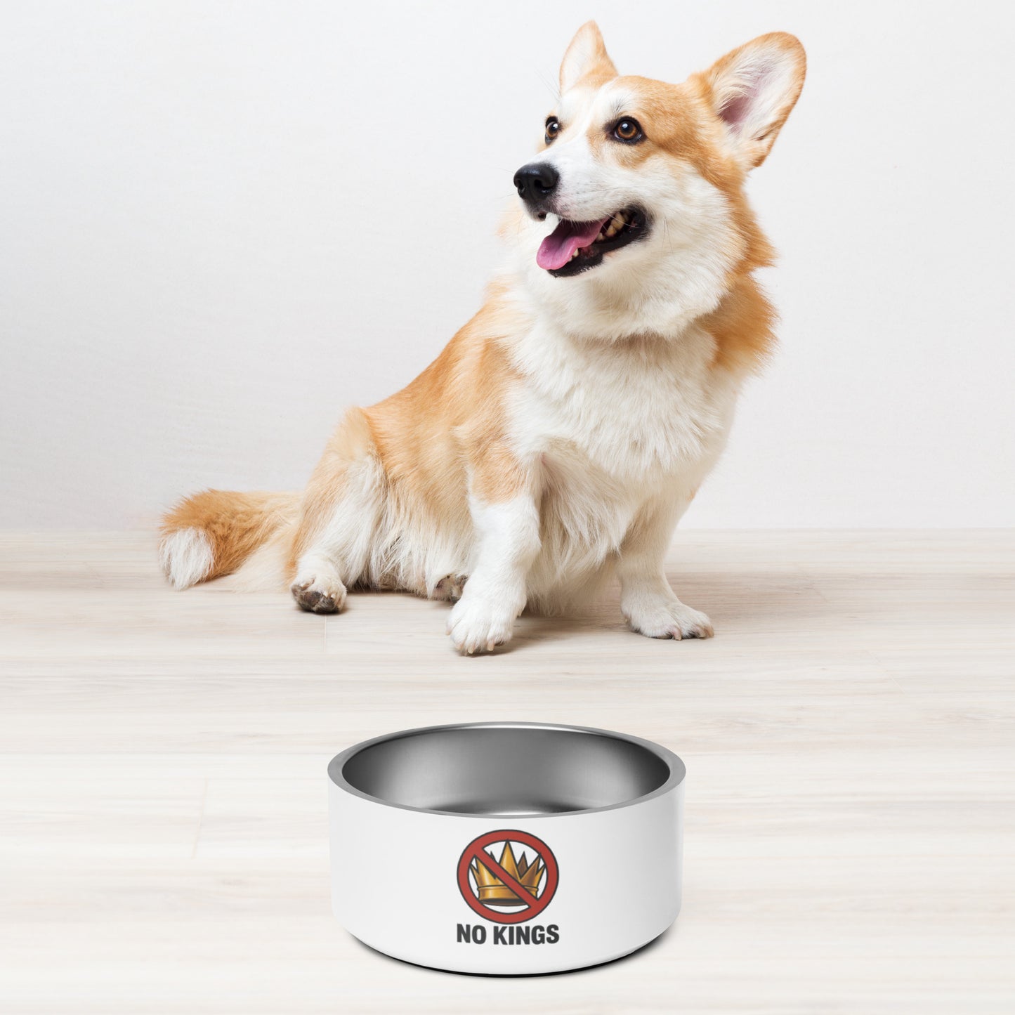 No Kings pet bowl from 8647 NOW product detail view