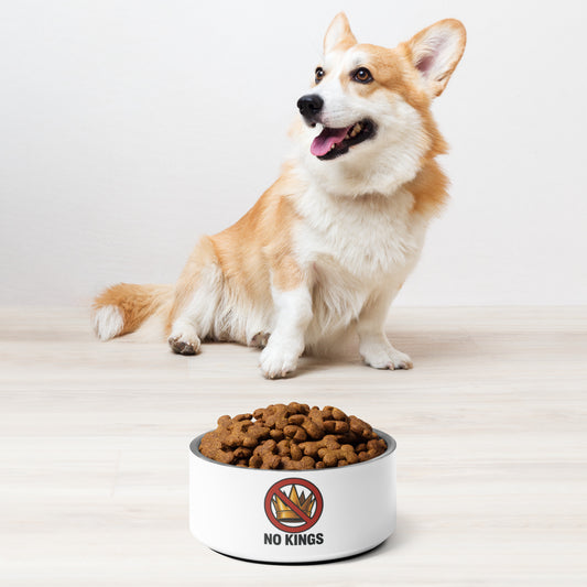 No Kings pet bowl from 8647 NOW