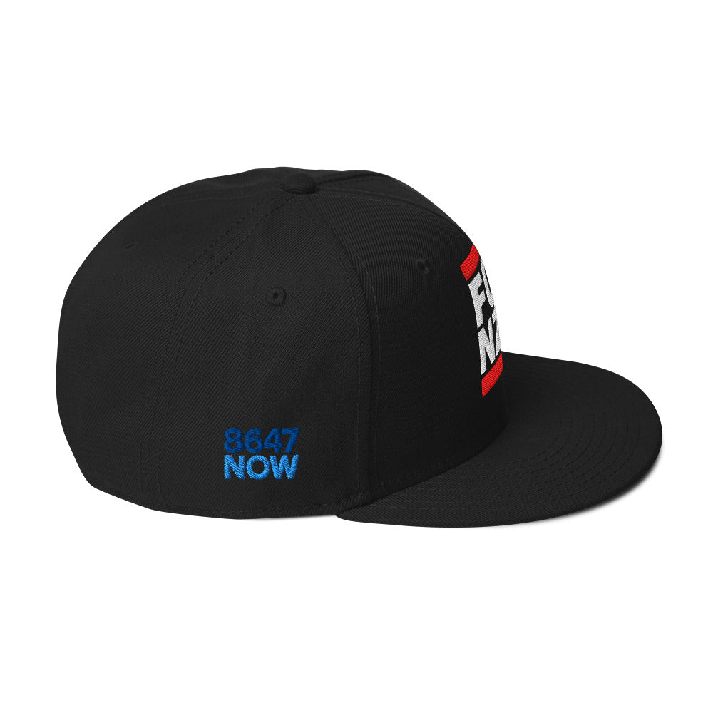 FCK NZIS black structured cap from 8647 NOW