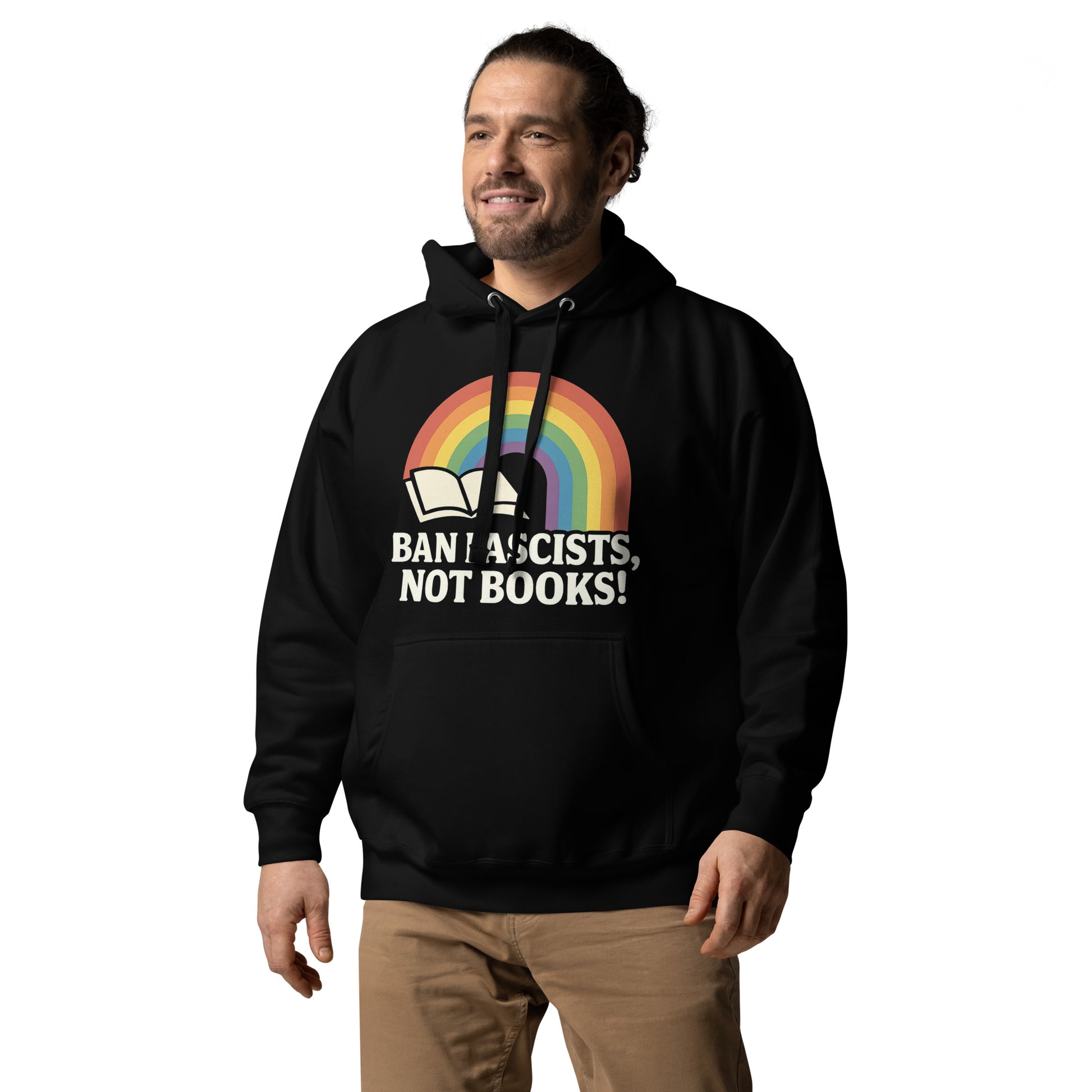 Ban Fascists black hoodie from 8647 NOW
