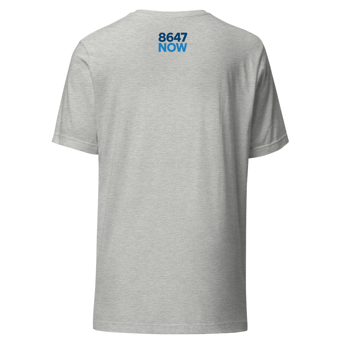 FDT Silhouette Tee Athletic Heather back mockup